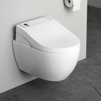 Подвесной унитаз с электронной крышкой биде