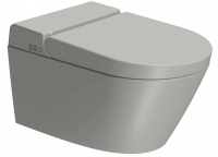 Подвесной умный унитаз с модулем электронного биде цвет cenere