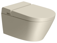 Подвесной умный унитаз с модулем электронного биде, цвет creta