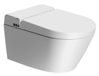 Подвесной умный унитаз с модулем электронного биде белый матовый