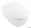 Унитаз-биде подвесной, 59,5х38,5 см, с грязеотталкивающим покрытием CeramicPlus