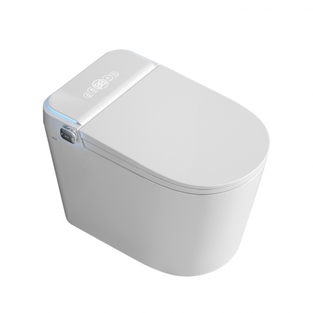 Bequem Электронный унитаз-биде приставной белый Abber AC1117S