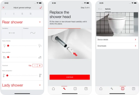 Cleanet Navia Унитаз-биде подвесной 58х37х38 см в комплекте с сиденьем белый Laufen 8.2060.1.400.000.1