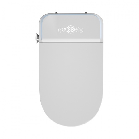 Bequem Электронный унитаз-биде приставной белый Abber AC1117S