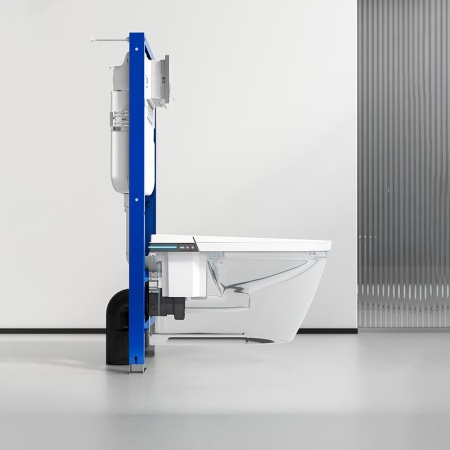  Электронный унитаз с функцией биде, в комплекте с крышкой-сиденьем Nemo 977-2/WHITE