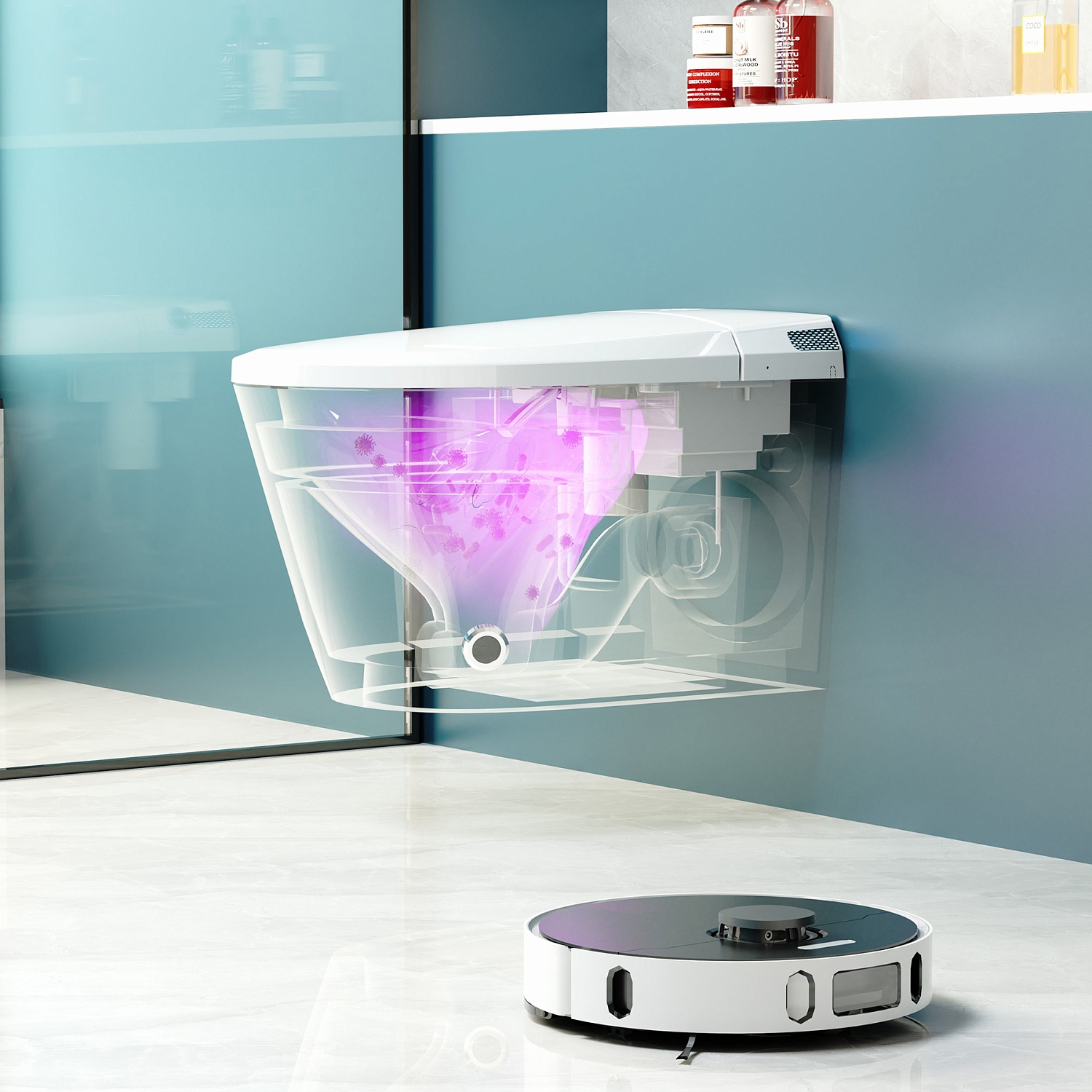 Обзор ассортимента умных унитазов-биде Abber