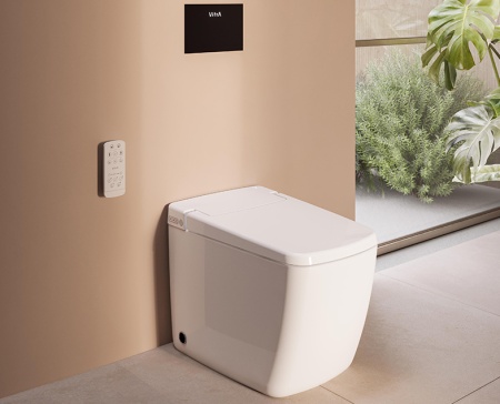 V-Care Prime Интеллектуальный напольный унитаз-биде Vitra 7232B403-6217