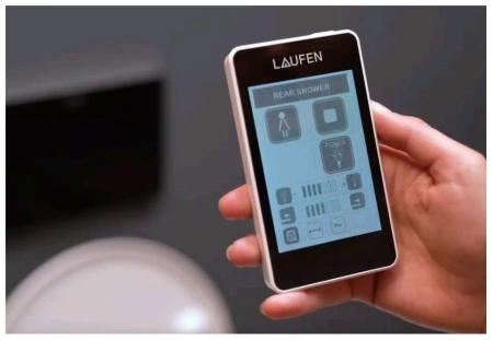 Cleanet Riva Унитаз подвесной 60х39.5х40.5 см с сиденьем-биде белый матовый Laufen 8.2069.1.757.000.1