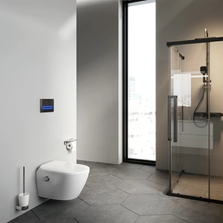 Sensation Унитаз-биде подвесной с электронным управлением, белый Am.Pm CCC301700SC