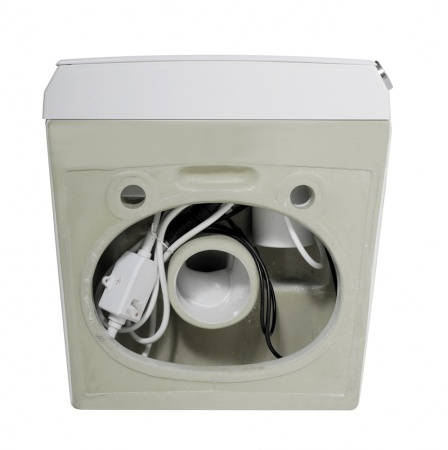 Bequem Электронный унитаз-биде подвесной белый Abber AC1119S