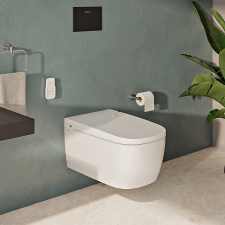 V-Care Basic Интеллектуальный подвесной унитаз Vitra 5674B003-6193