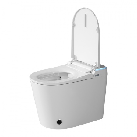 Bequem Электронный унитаз-биде приставной белый Abber AC1117S