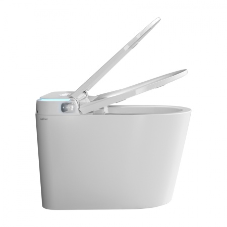 Bequem Электронный унитаз-биде приставной белый Abber AC1117S