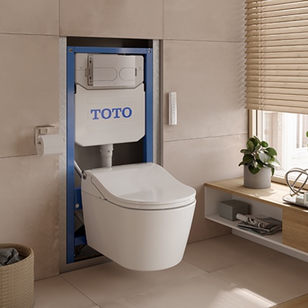RW Сиденье-биде с автоматическим смывом Auto Flush TOTO TCF802C2G