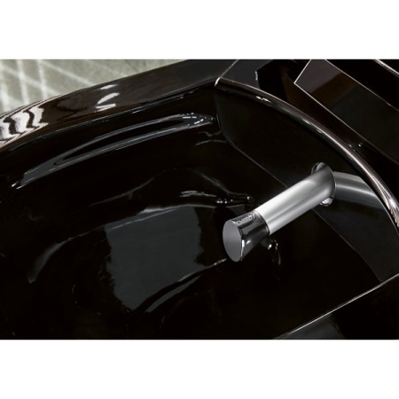 ViClean-I 100 Унитаз-биде подвесной, 59,5х38,5 см, цвет черный глянцевый Villeroy&Boch V0E100S0