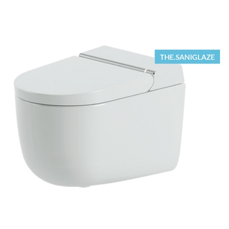 Hype Подвесной умный унитаз с модулем электронного биде, белый матовый Artceram KHYV001 05 00