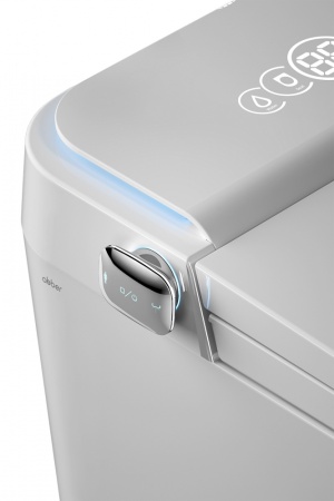 Bequem Электронный унитаз-биде приставной белый Abber AC1117S