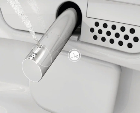 V-Care Prime Интеллектуальный напольный унитаз-биде Vitra 7232B403-6217