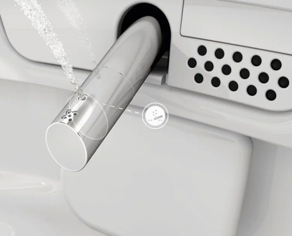 V-Care Prime Интеллектуальный напольный унитаз-биде Vitra 7232B403-6217