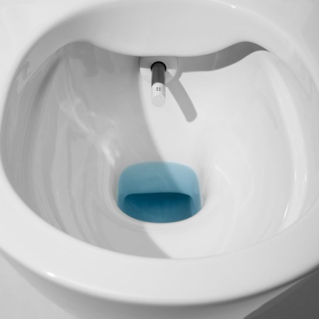 Cleanet Navia Унитаз-биде подвесной 58х37х38 см в комплекте с сиденьем белый матовый Laufen 8.2060.1.757.000.1