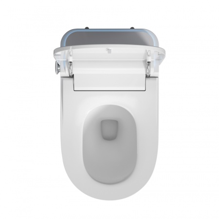 Bequem Электронный унитаз-биде приставной белый Abber AC1117S